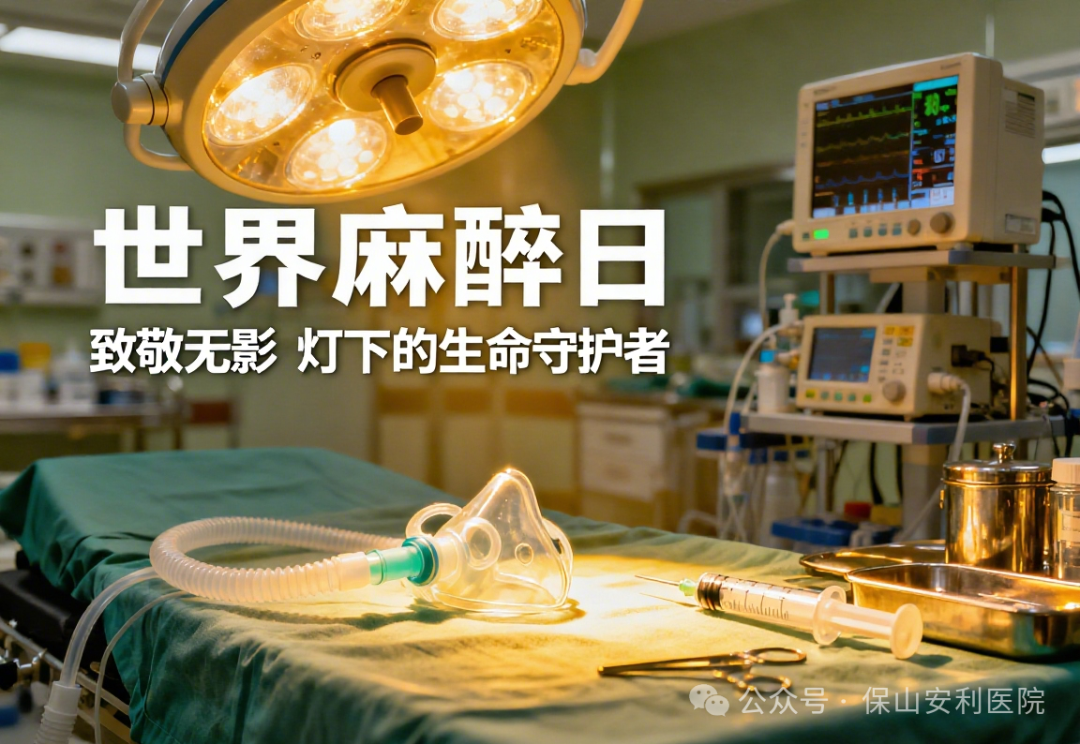 世界麻醉日丨致敬無影燈下的生命守護(hù)者！
